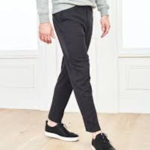 QUINCE NWT Dark Charcoal Ultra-Stretch 24/7 Smart Chinos Athl Tapered Sz 34x34